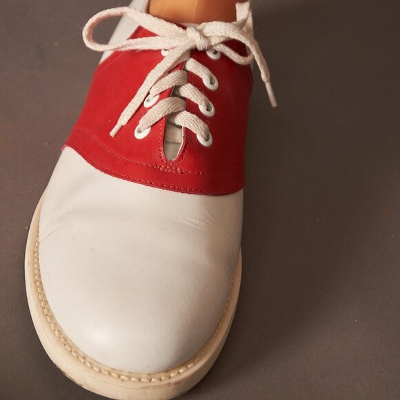 1980s Red and White Muffy’s Willits Saddle Shoes main image 13